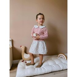 *CG DOKUMA ETEK & YAKA DETAYLI ELBİSE*