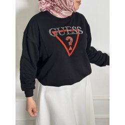 GUESS Sweat Siyah