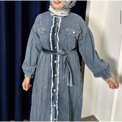 Lisa Denim Elbise
