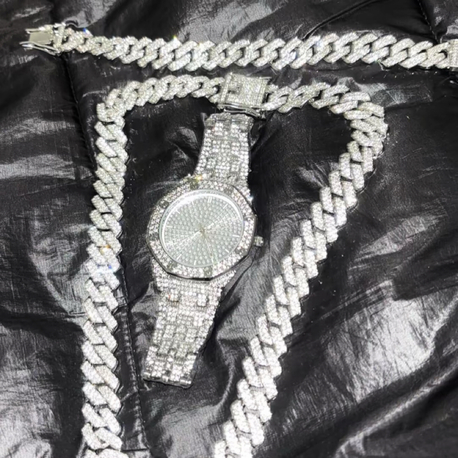 DEV CHAIN SET BEYAZ
