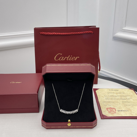 Cartier Clash Medium Silver Kolye Kutulu