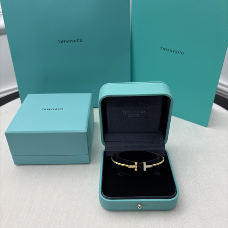 Tiffany T Gold Taşlı Bileklik