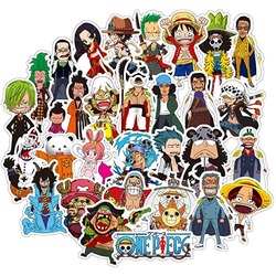 ONE PIECE STICKER 10 ADET 