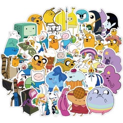 ADVENTURE TIME STICKER 10 ADET