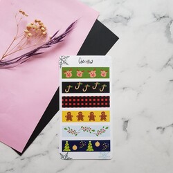 Yılbaşı Washi Sticker