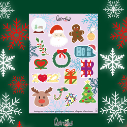 Yılbaşı Sticker Sheet