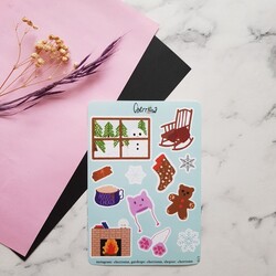 Kış Sticker Sheet