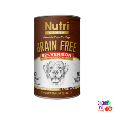 Nutri Canin Adult Geyik Etli Yetişkin Köpek Yaş Maması 400 Gr.