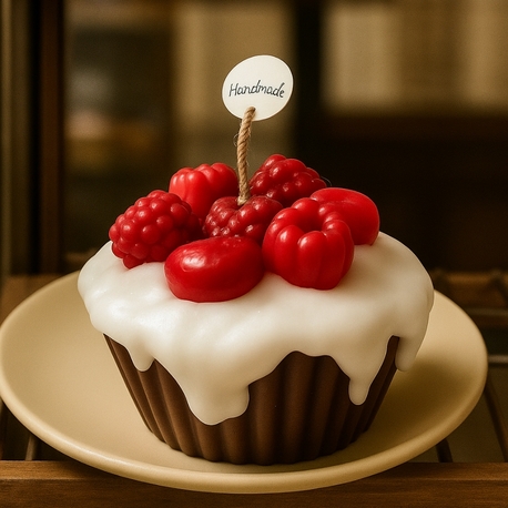 cupcake candle 