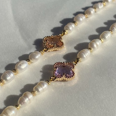PearlCrystals Lila/Yavruağzı