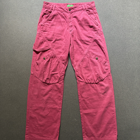 Benetton Vintage Y2k Kadın Kargo Pantolon