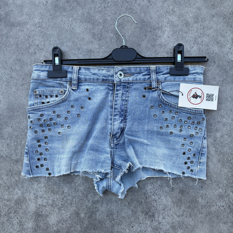 Vintage Mini Şort 36 Moto Jeans