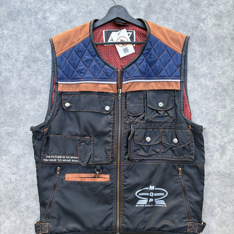 Mqp Vintage Motorcu Yelek