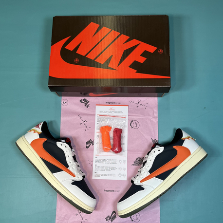 Jordan Low Orange Reverse