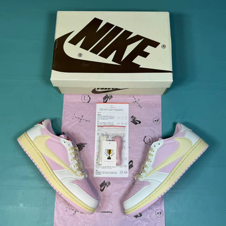 Jordan Low Pink White Reverse