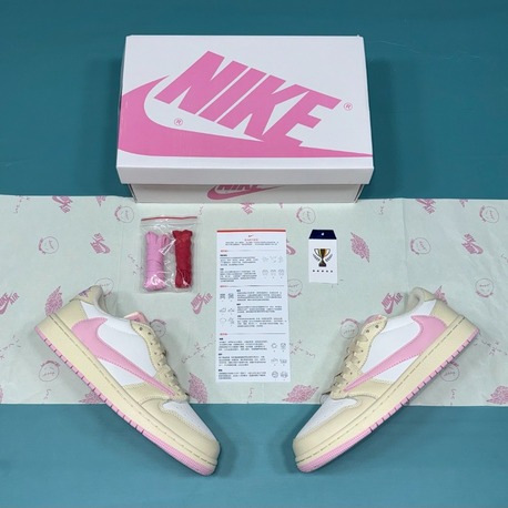 Jordan Low Açık Pembe
