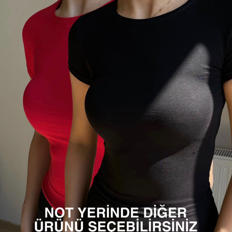 Chopur İkili Bisiklet Yaka Body
