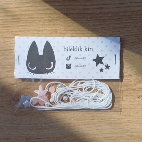 bileklik seti - pembe