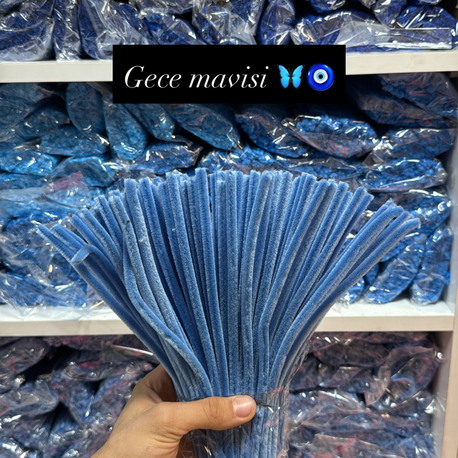 Gece mavisi şönil