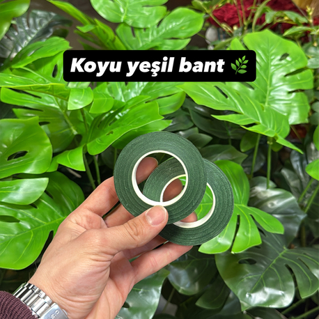 Koyu yeşil bant 1 adet