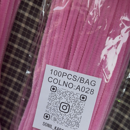 KOD A028 Şeker Pembe 100 ADET