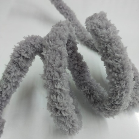 GRİ 20 mm peluş bükme çubuk, el işi polar sopa,  renkli şerit ,Bar şerit, sopa DIY