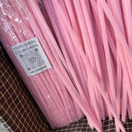 A056 KOD Şönil toz pembe