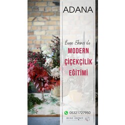 ADANA -  Çiçekçilik Eğitimi 