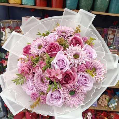 Premium Nişan-İsteme Gül Gerbera Buketi