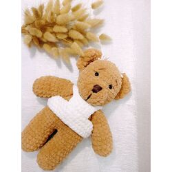 amigurumi ayıcık, uyku arkadaşı, oyuncak