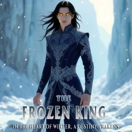 The Frozen King | Premade Book Cover - Hazır Kitap Kapağı - (Winter Fantasy & Epic Romance)