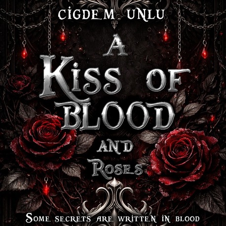 A Kiss of Blood and Roses - Hazır Kitap Kapağı (PSD + JPG)