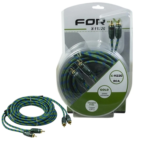 For-x X-1122G 5M
Oto Anfi Kablo 2rca 2rca 5mt Bakır


