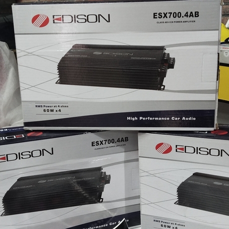 Edison ESX700.4AB
Rms 2400w 4 Kanal


