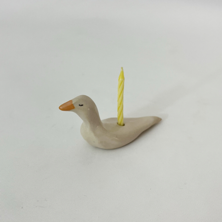 Ördek - Cake Topper & Mumluk