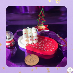 New Year Medium Bubble Soy Wax Mum