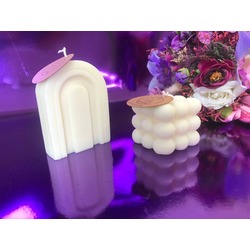 Nude Rainbow Soy Wax Mum