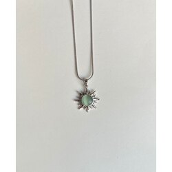 Çelik | Güneş Silver Kolye