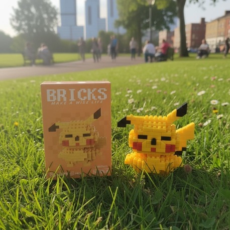 Bricks Pokemon Pikachu Blocks 