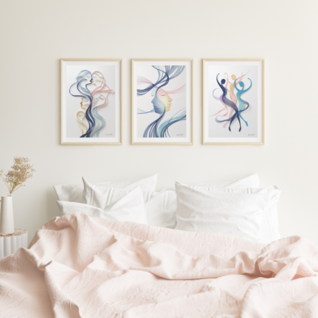 UYUM SERİSİ - Dijital Poster Seti (3'lü)