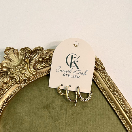 3’lü Set Küpe