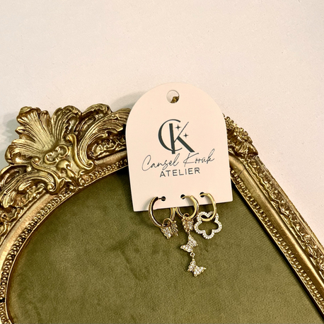 3’lü Set Küpe