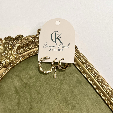 3’lü Set Küpe