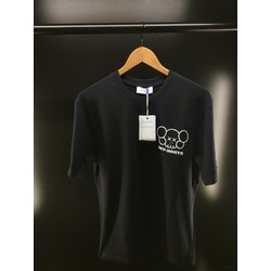 Off White Lacivert Kaws Baskılı T-shirt