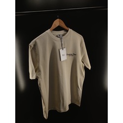 Christian Dior Couture Bej Bisiklet Yaka T-shirt