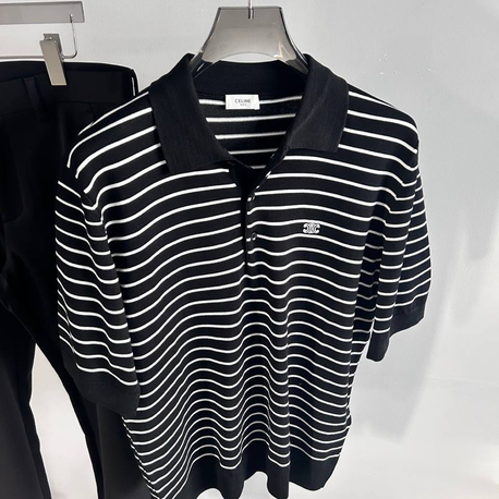 Cline Ss’ 26 Premium Knitted Polo Tshirt (Cotton)