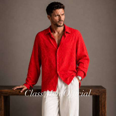 Loeve Ss’26 Premium Oversize Nakışlı Gömlek