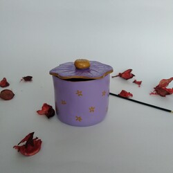 Lila Dekoratif Kutu + Tütsülük