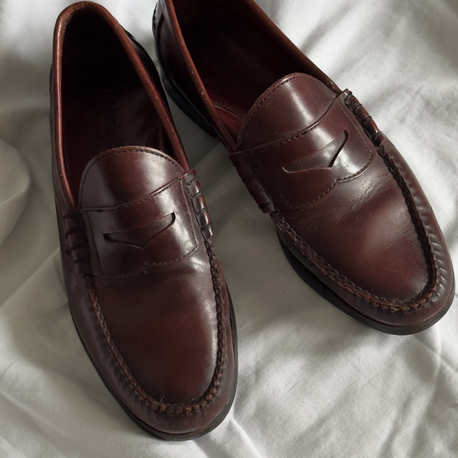 Vintage Timberland Genuine Leather Loafer Made in USA