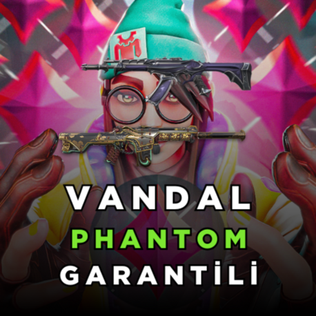 Valorant Vandal - Phantom Garantili Random Hesap - Mail Değişenli!